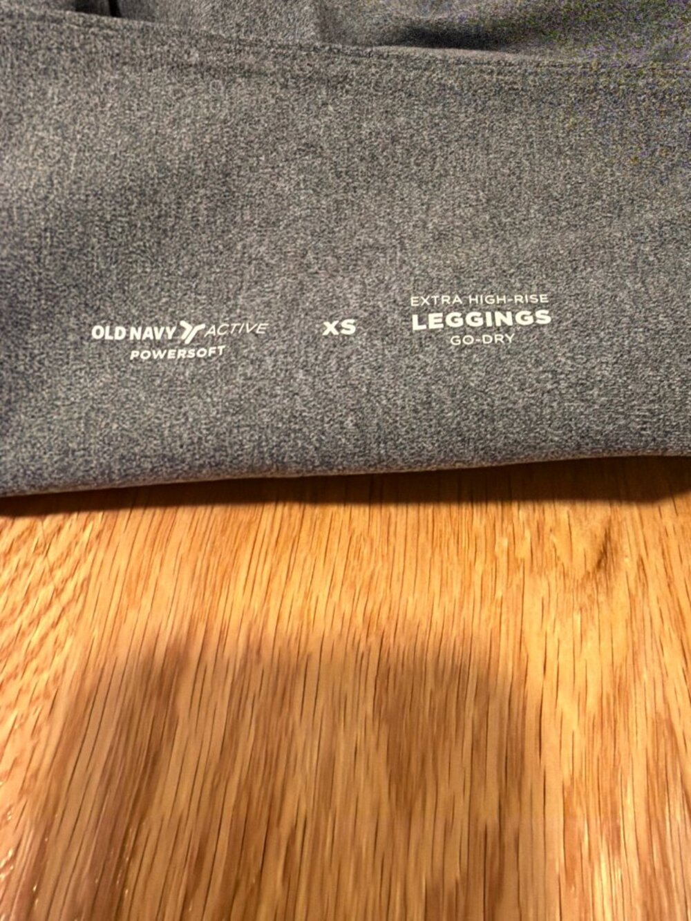 Old Navy Active PowerSoft Extra High Rise Leggings Gray XS